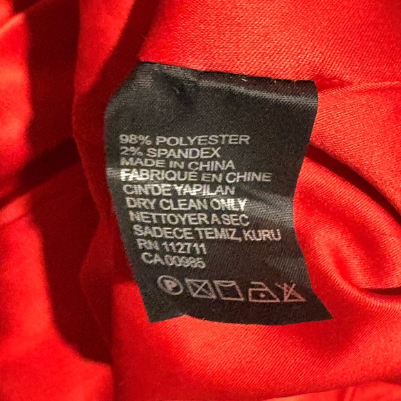 Jay Godfrey Red Biles Off-The-Shoulder Mermaid Gown size 2 - Picture 9 of 9